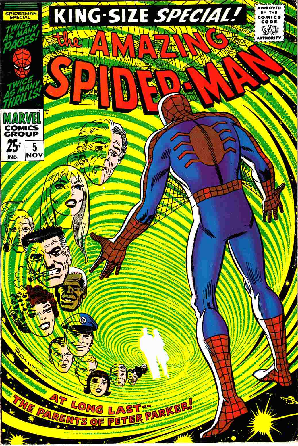 Amazing Spider-Man Annual #5 Very Fine Minus (7.5) [Marvel Comic] LARGE