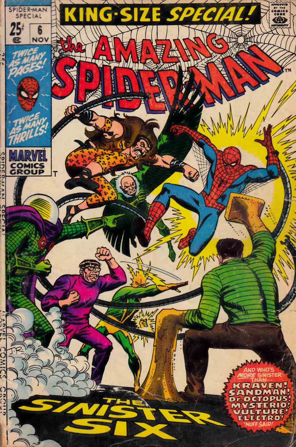 Amazing Spider-Man Annual #6 Good Plus (2.5) [Marvel Comic] LARGE