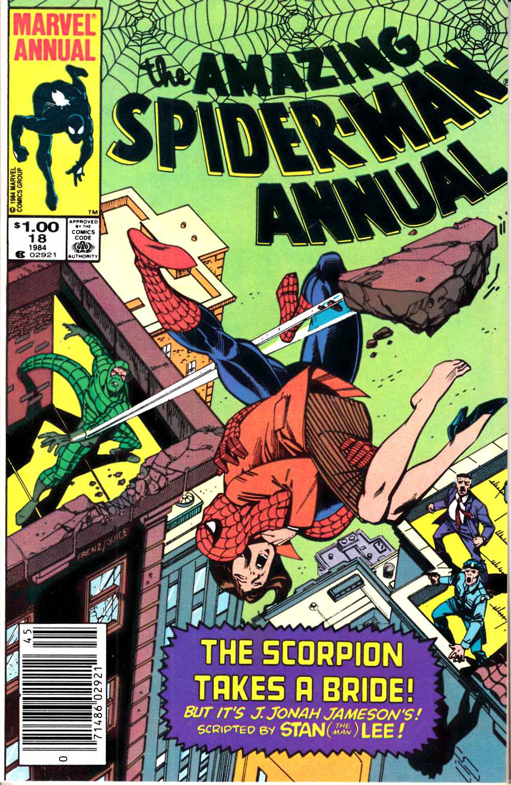 Amazing Spider-Man Annual #18 Newsstand Edition Very Fine (8.0) [Marvel Comic] THUMBNAIL