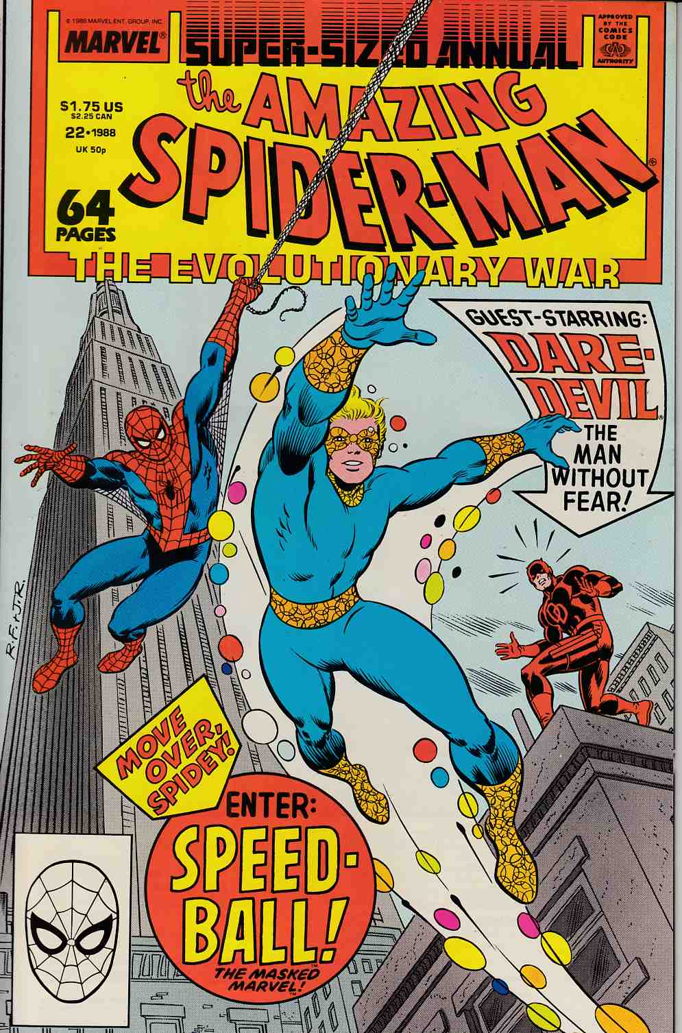 Amazing Spider-Man Annual #22 Fine Minus (5.5) [Marvel Comic] THUMBNAIL