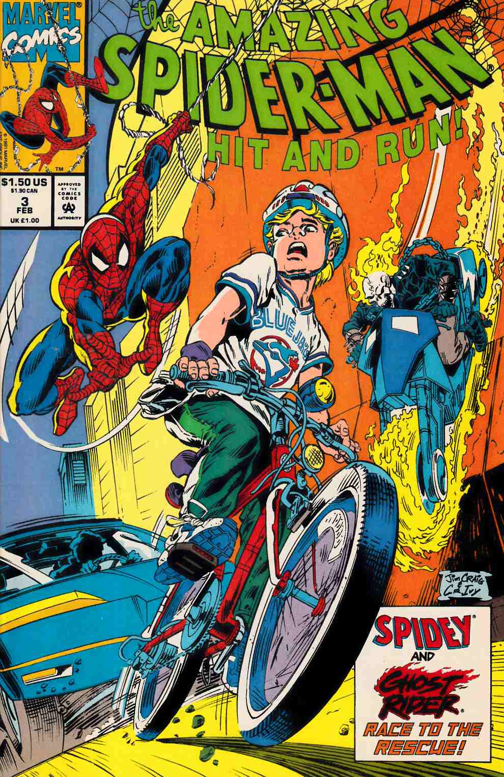 Amazing Spider-Man Hit and Run #3 Very Fine (8.0) [Marvel Comic] LARGE