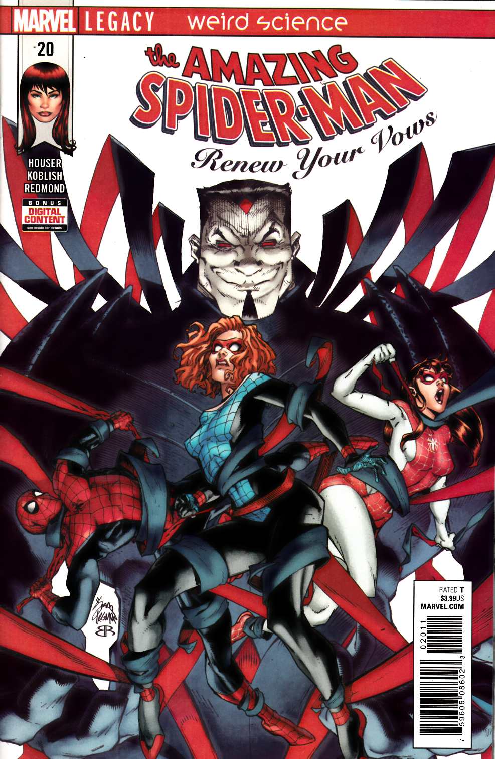 Amazing Spider-Man Renew Your Vows #20 Near Mint (9.4) [Marvel Comic] LARGE