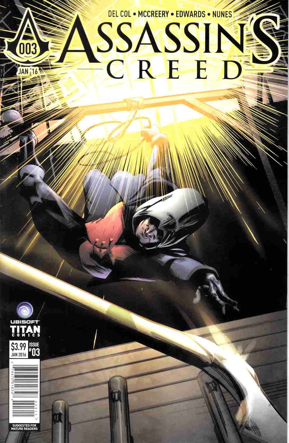 Assassins Creed #3 Cover A [Titan Comic] THUMBNAIL
