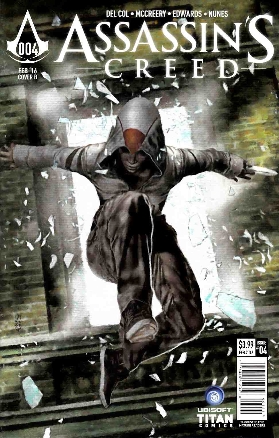 Assassins Creed #4 Subscription Cover [Titan Comic] THUMBNAIL