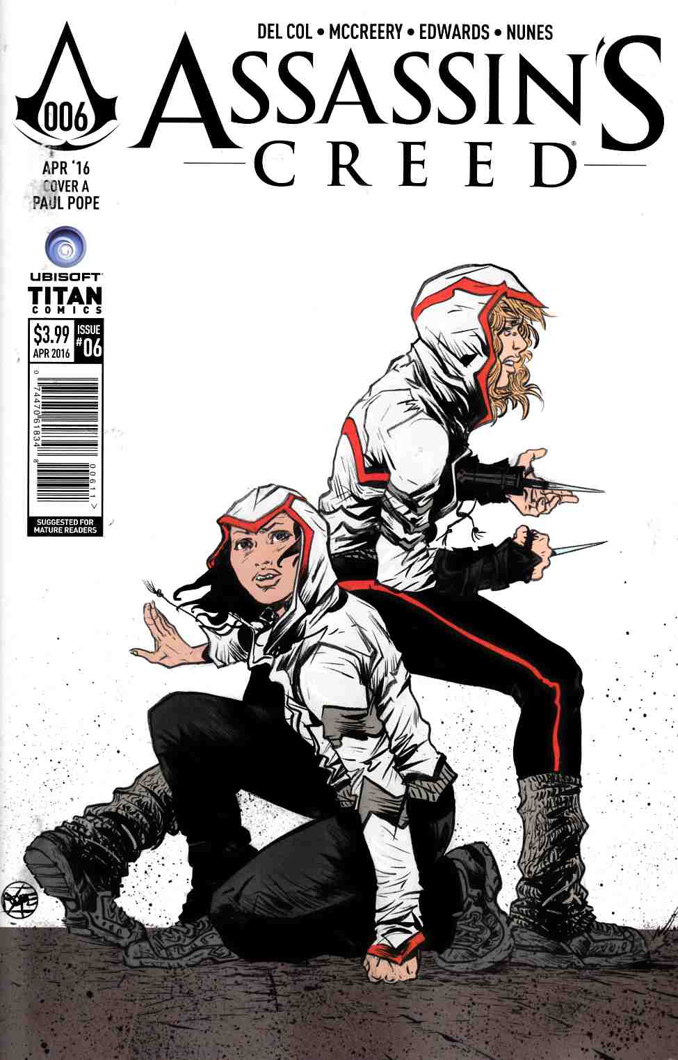 Assassins Creed #6 Cover A- Pope [Titan Comic] THUMBNAIL