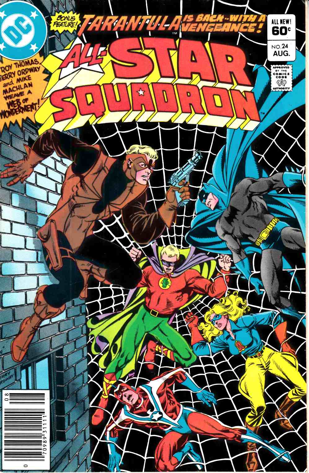 All Star Squadron #24 Newsstand Edition Fine (6.0) [DC Comic] THUMBNAIL