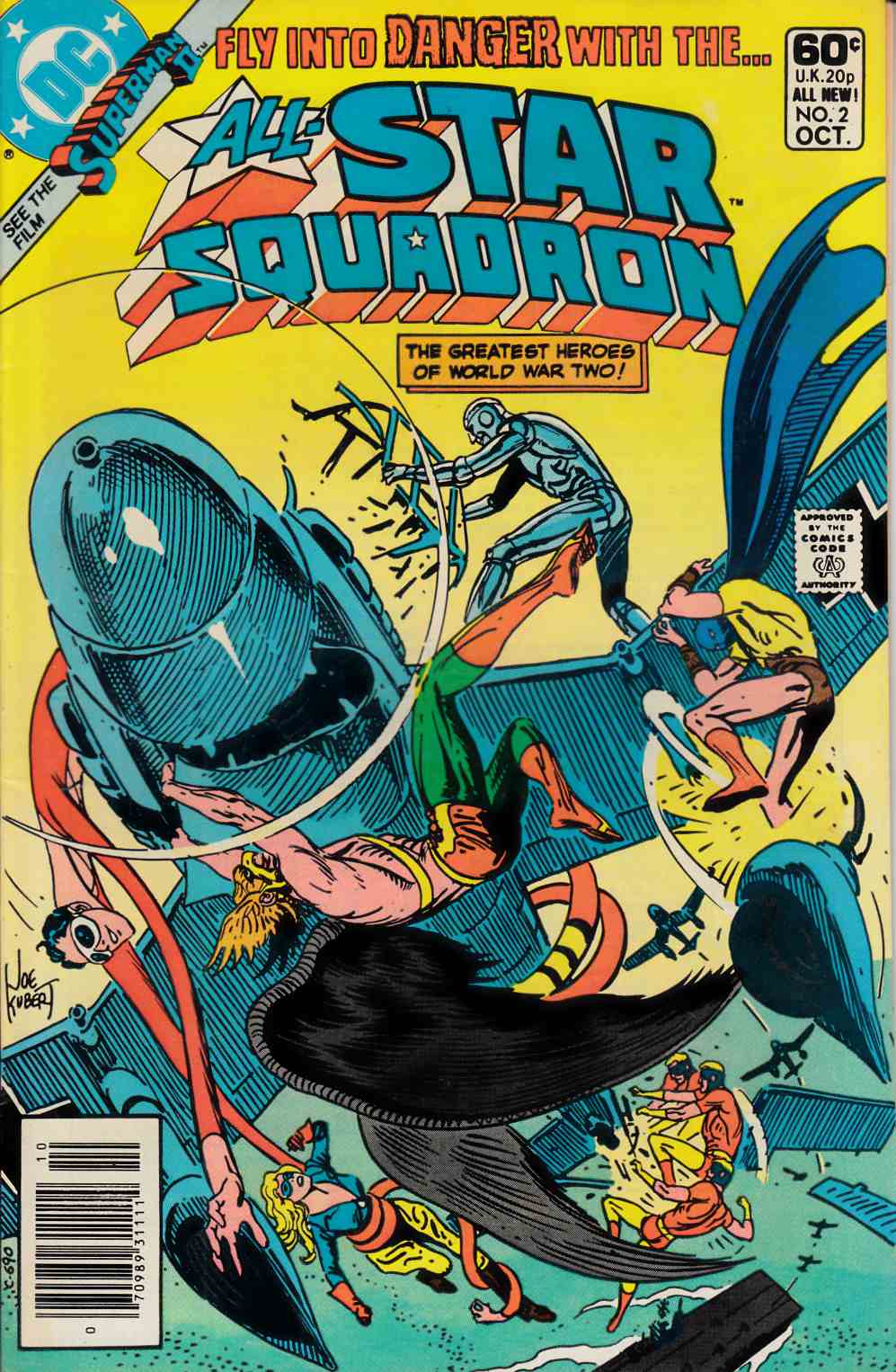 All Star Squadron #2 Newsstand Edition Very Fine (8.0) [DC Comic] THUMBNAIL