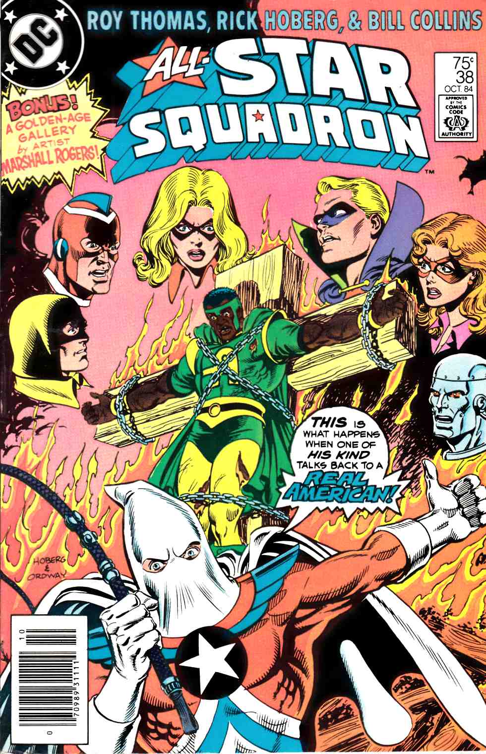 All Star Squadron #38 Newsstand Edition Very Fine (8.0) [DC Comic] THUMBNAIL