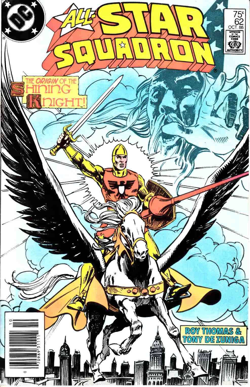 All Star Squadron #62 Newsstand Edition Fine (6.0) [DC Comic] THUMBNAIL