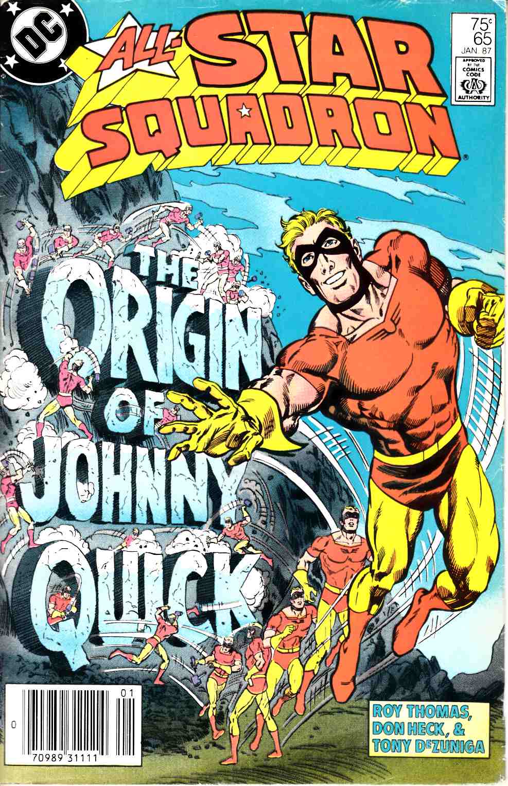 All Star Squadron #65 Newsstand Edition Very Fine (8.0) [DC Comic] THUMBNAIL