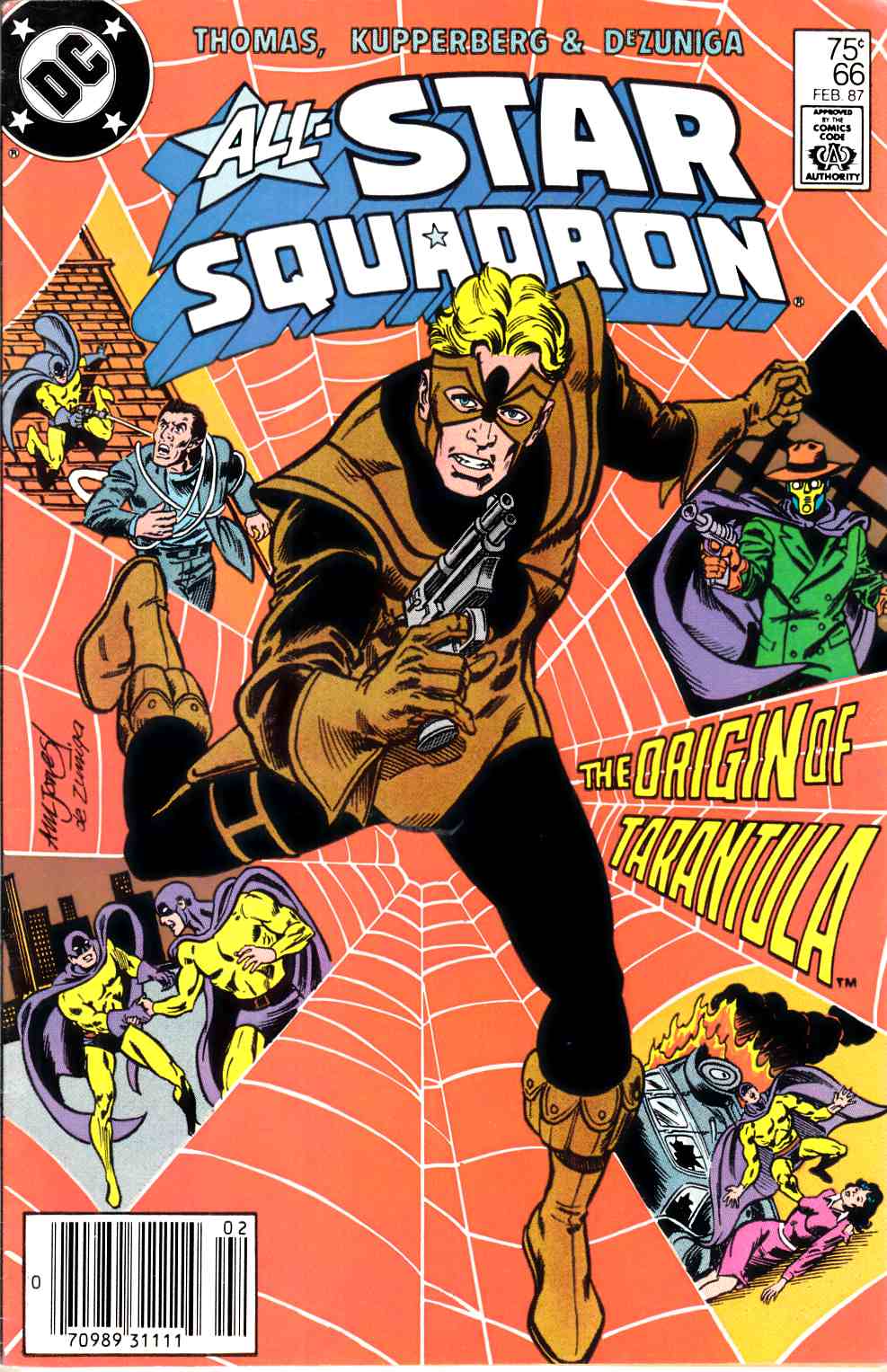 All Star Squadron #66 Newsstand Edition Very Fine (8.0) [DC Comic] THUMBNAIL