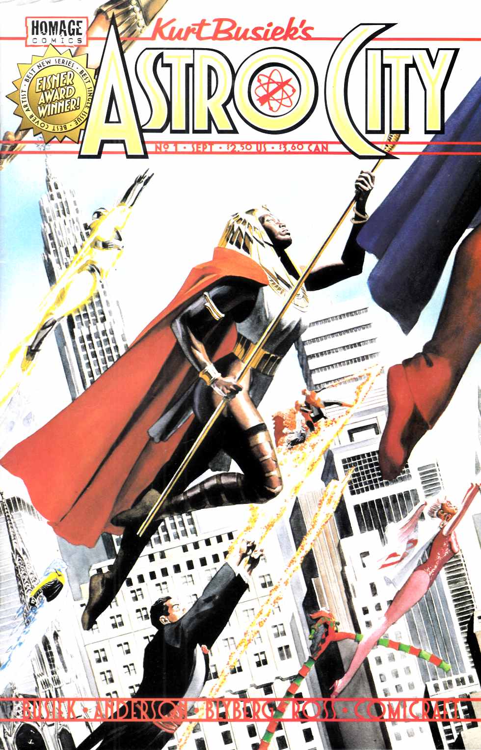 Astro City #1 Very Fine Minus (7.5) [Image Comic] THUMBNAIL