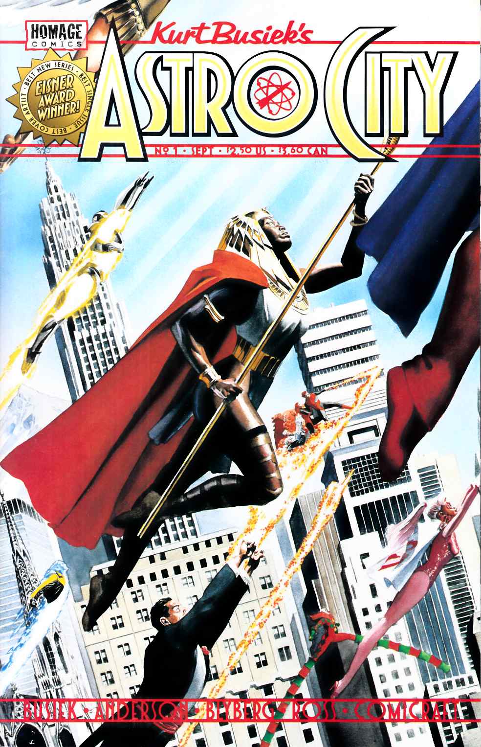 Astro City #1 Second Printing Very Fine (8.0) [Image Comic] THUMBNAIL