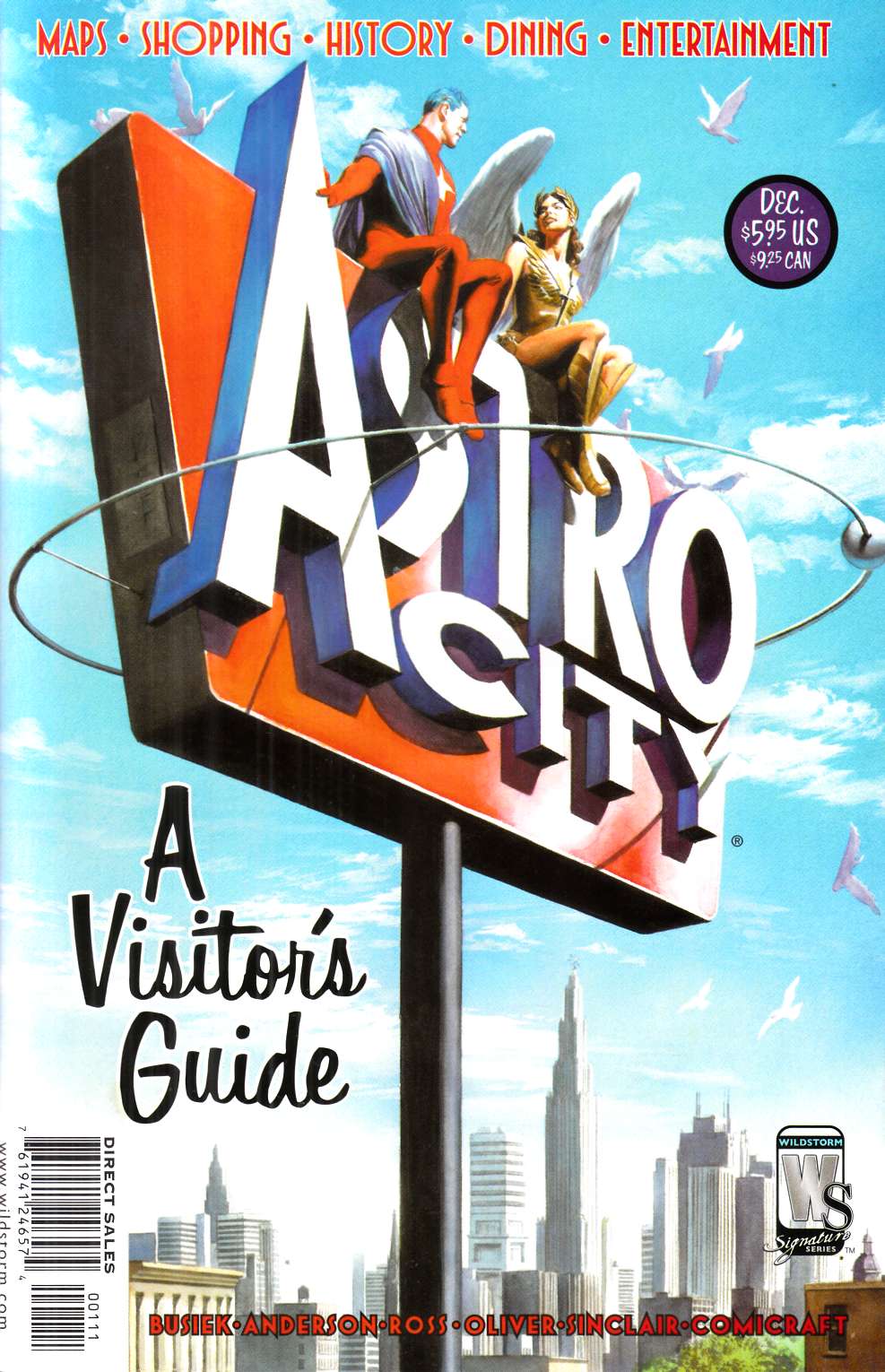 Astro City A Visitors Guide #1 Near Mint (9.4) [DC Comic] LARGE