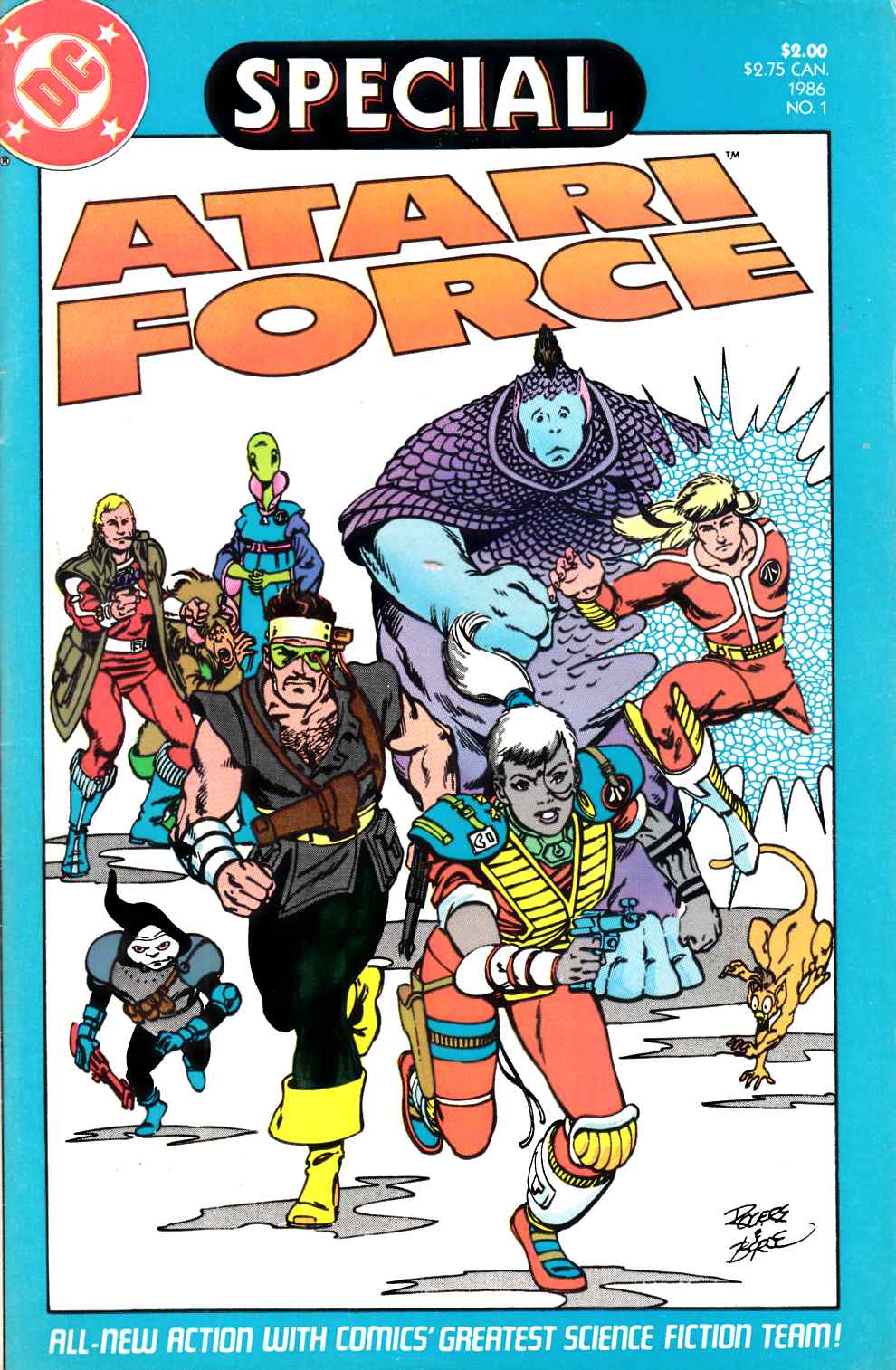 Atari Force Special #1 Fine (6.0) [DC Comic] LARGE