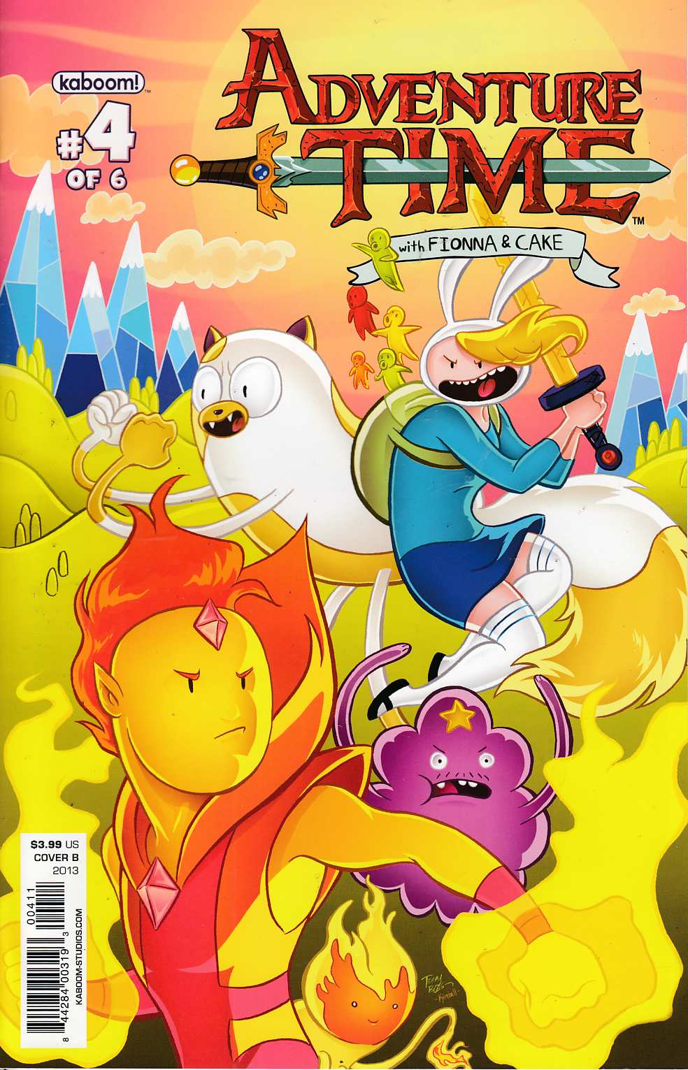 Adventure time fionna and cake comic