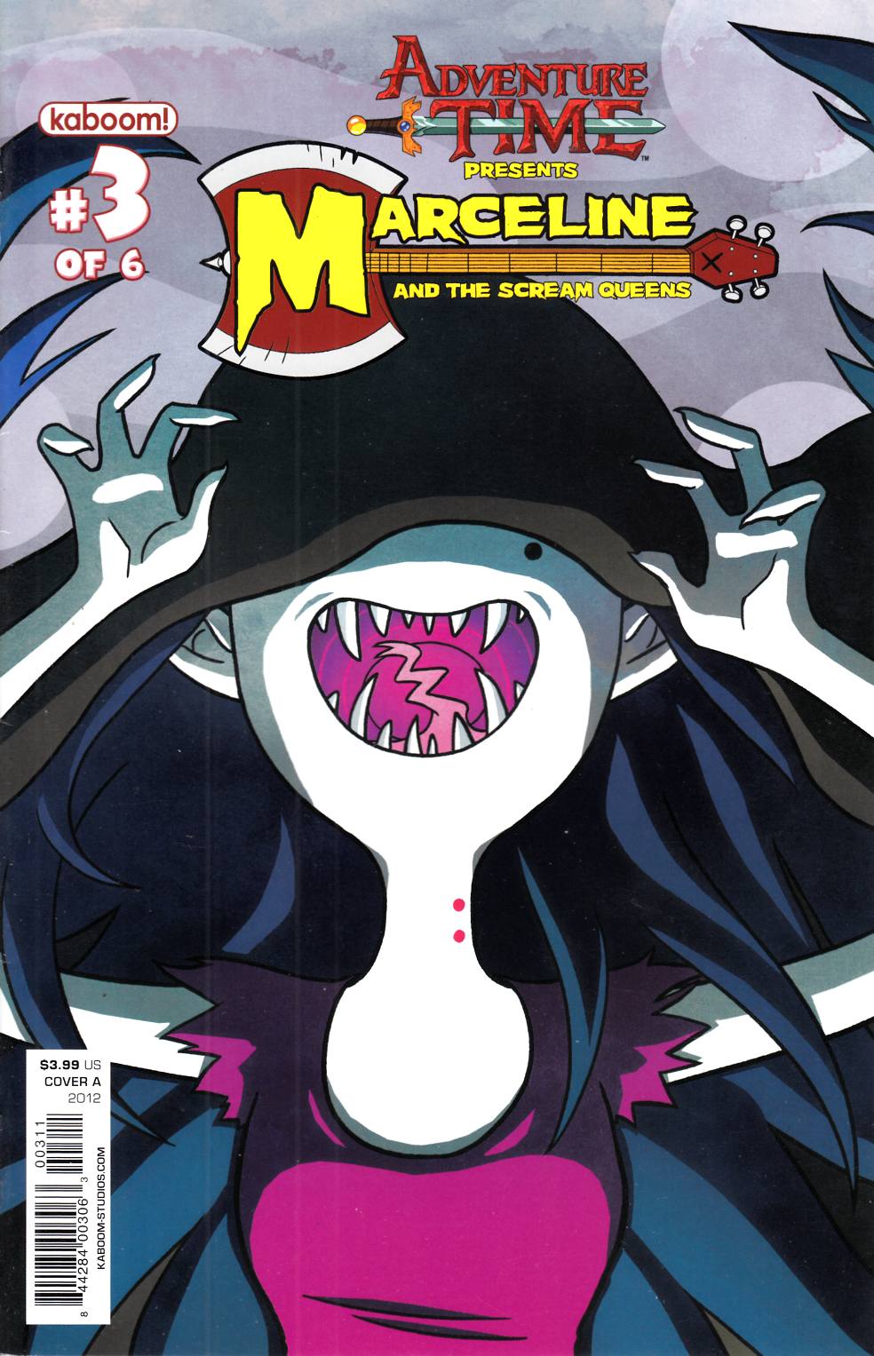 Adventure Time Marceline Scream Queens #3 Cover A Very Fine (8.0) [Boom Comic] THUMBNAIL