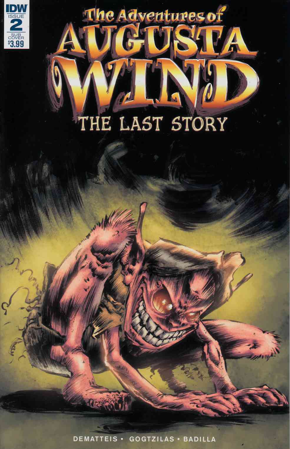 Adventures of Augusta Wind Last Story #2 Subscription Cover [IDW Comic] THUMBNAIL