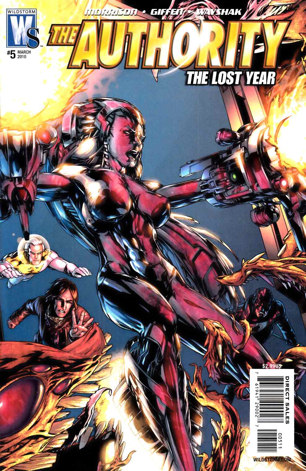 Authority the Lost Year #5 Very Fine (8.0) [DC Comic] THUMBNAIL