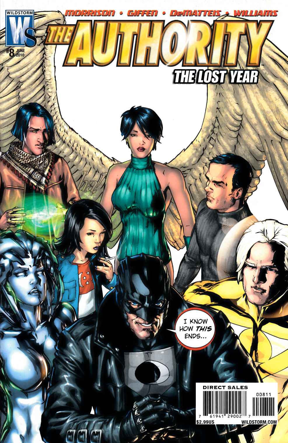 Authority the Lost Year #8 Very Fine (8.0) [DC Comic] LARGE