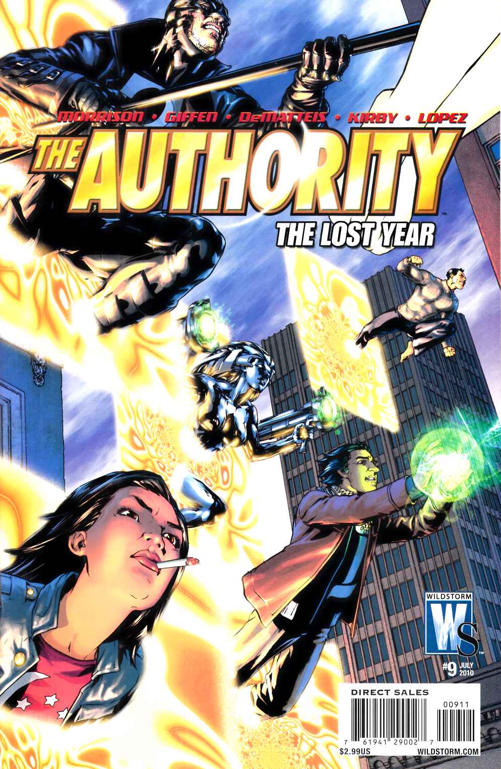 Authority the Lost Year #9 Near Mint (9.4) [DC Comic]