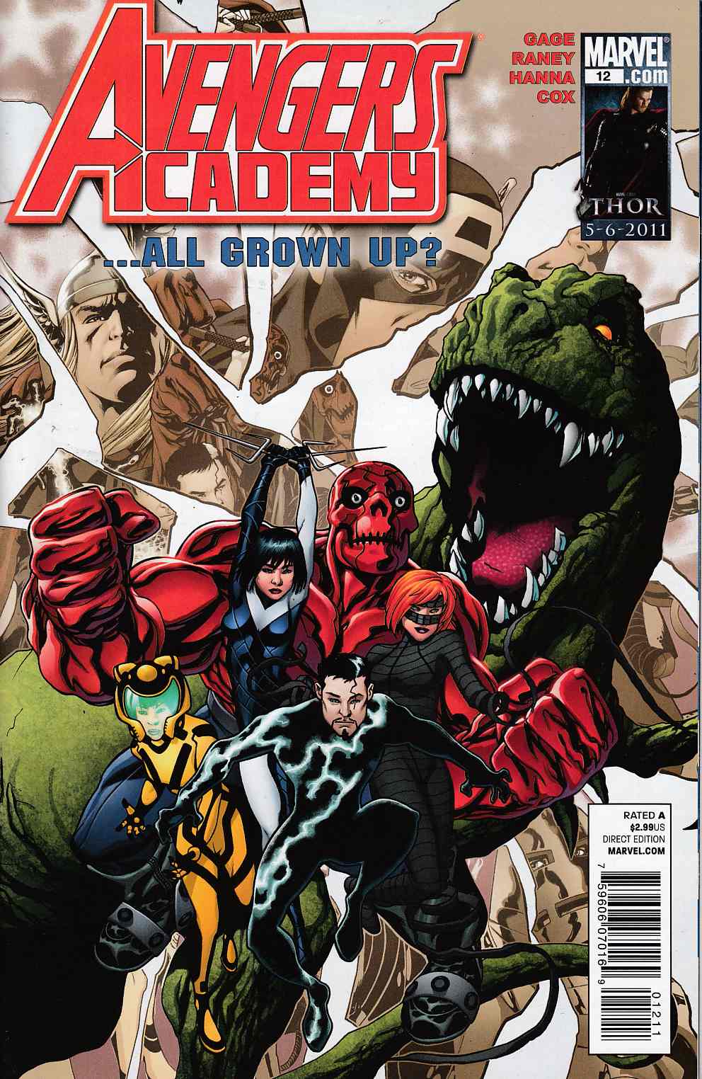 Avengers Academy #12 Near Mint (9.4) [Marvel Comic] LARGE