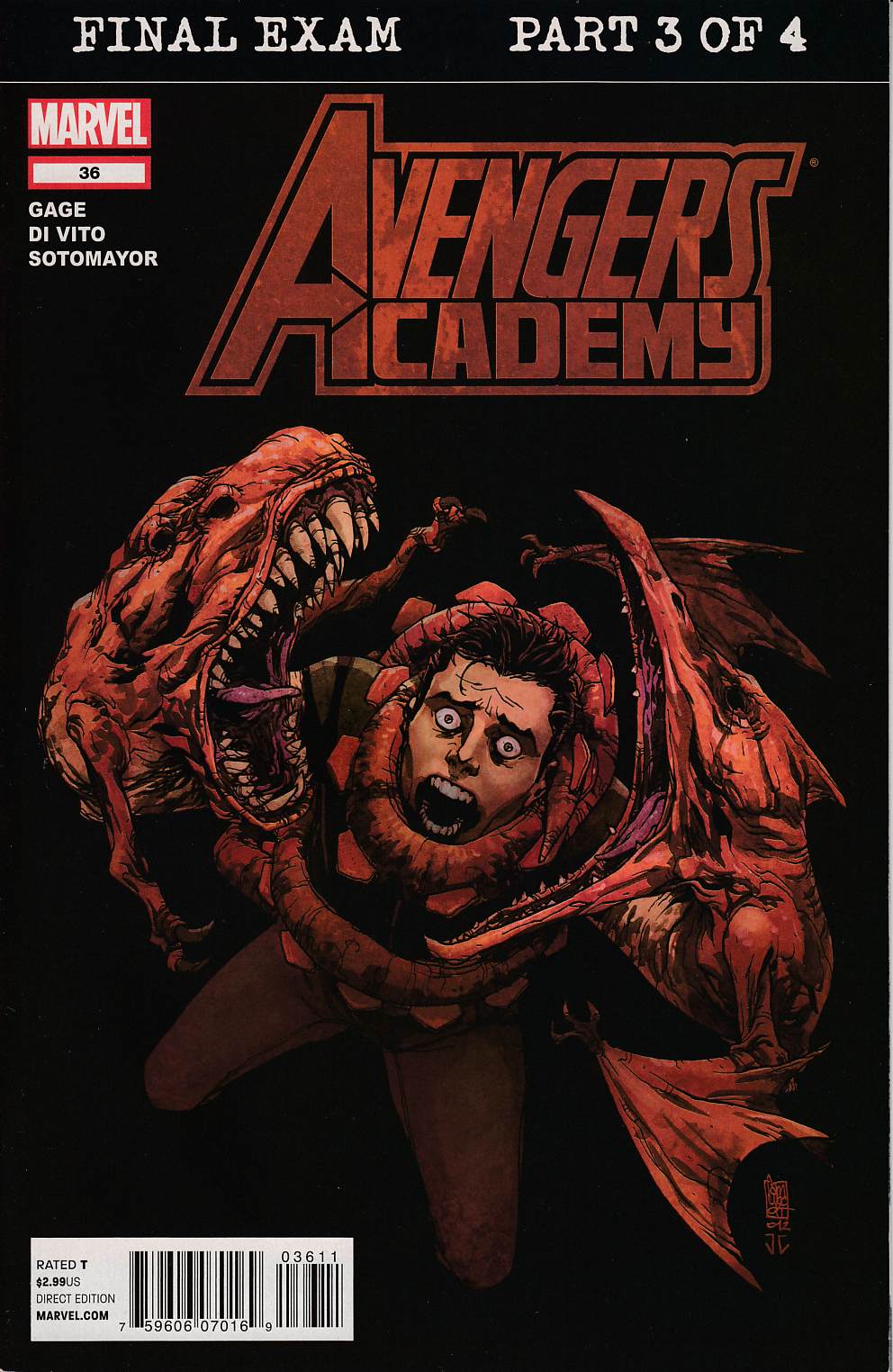 Avengers Academy #36 Near Mint (9.4) [Marvel Comic] THUMBNAIL