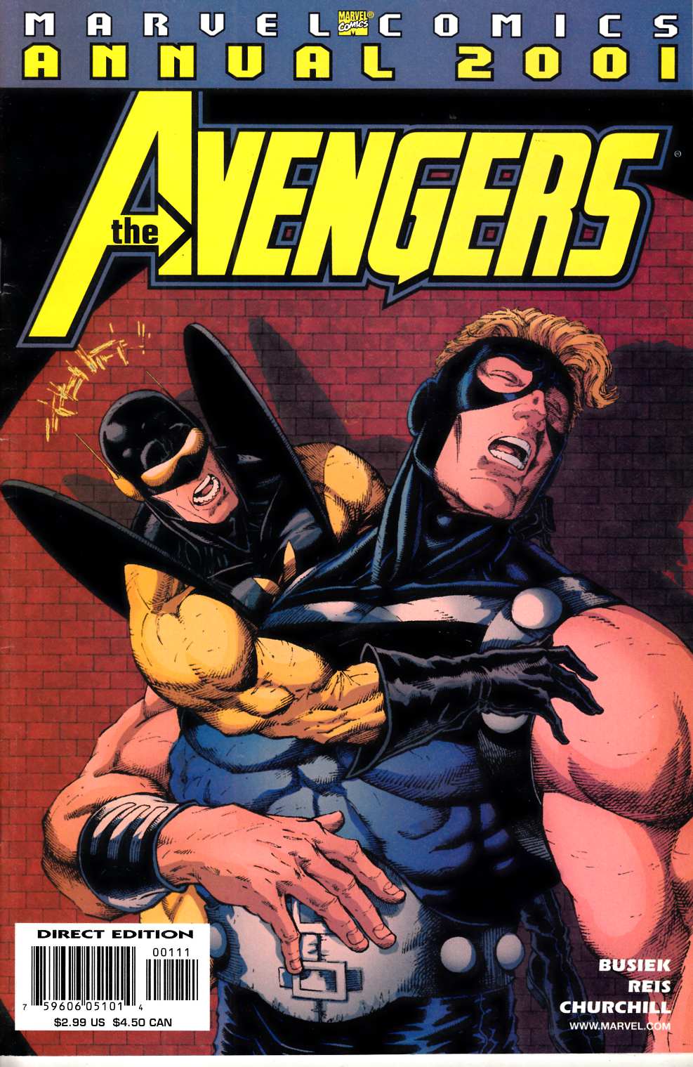 Avengers Annual 2001 Very Fine (8.0) [Marvel Comic] THUMBNAIL