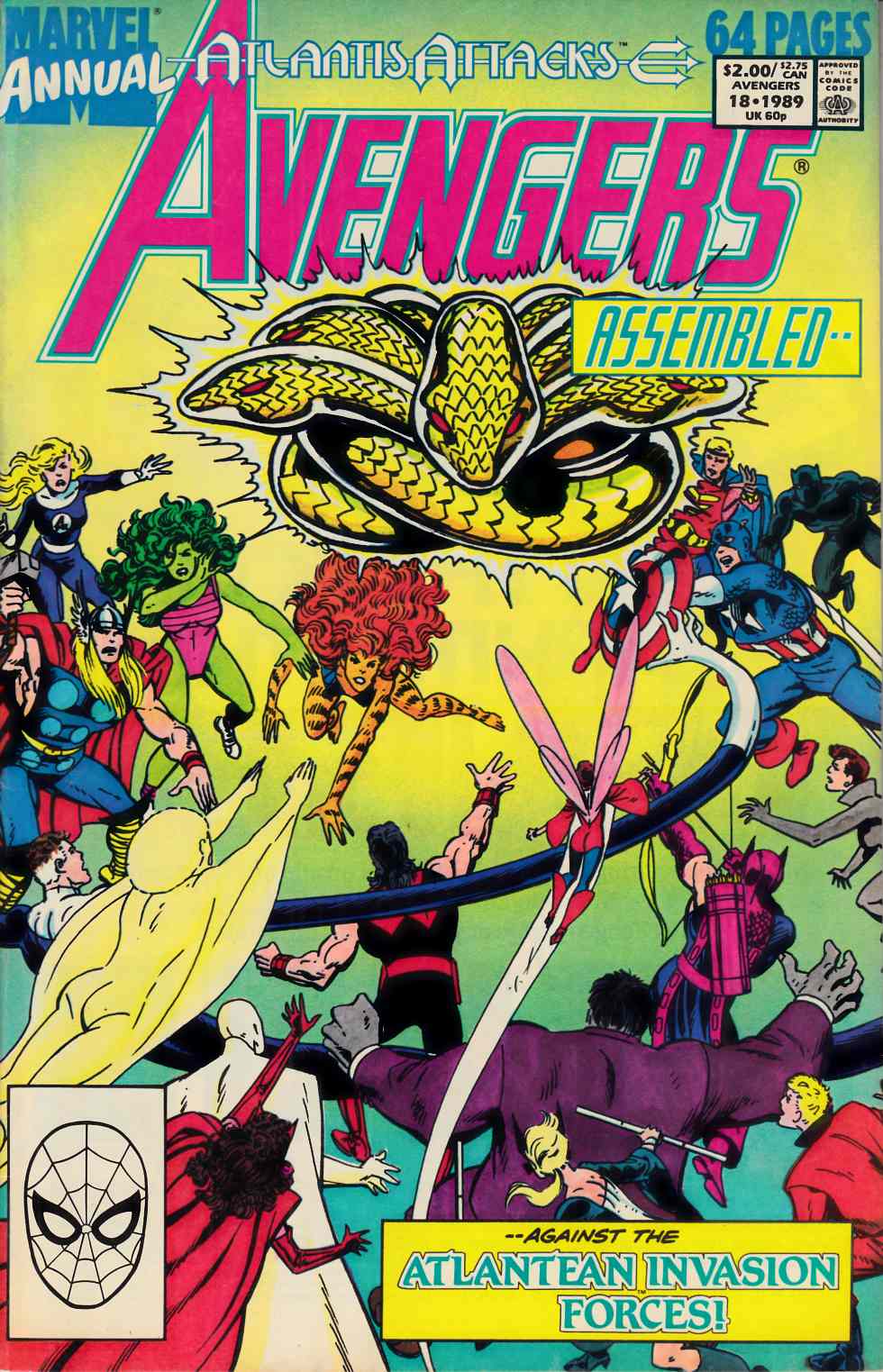 Avengers Annual #18 Very Fine (8.0) [Marvel Comic] THUMBNAIL