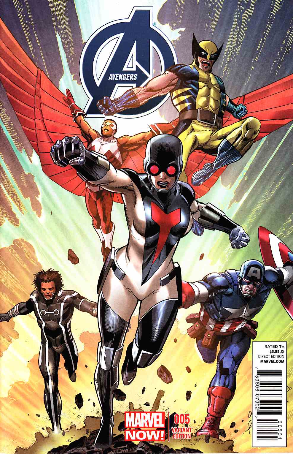 Avengers #5 Pacheco Incentive Variant Cover [Marvel Comic] LARGE