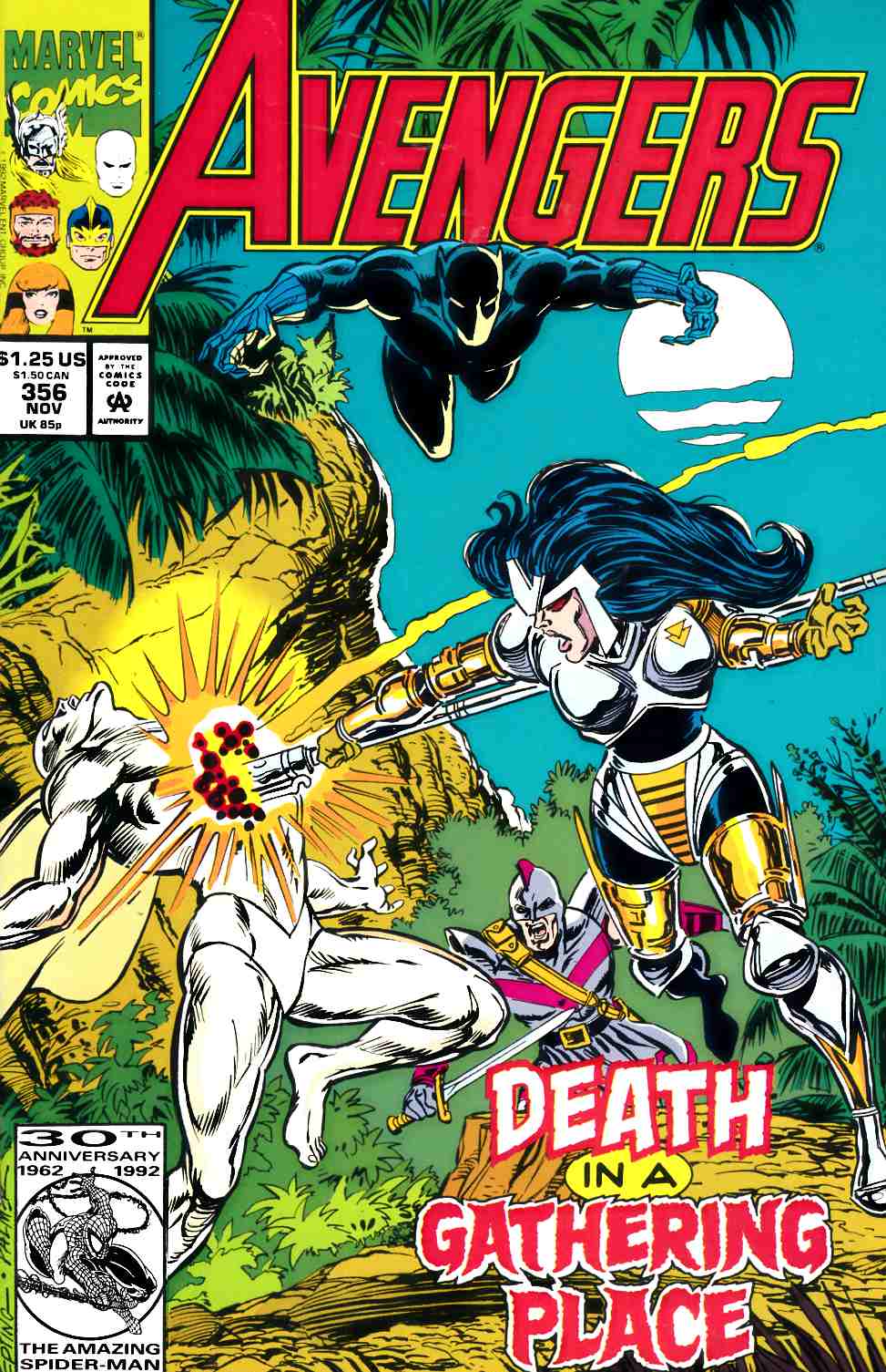 Avengers #356 Very Fine (8.0) [Marvel Comic] THUMBNAIL