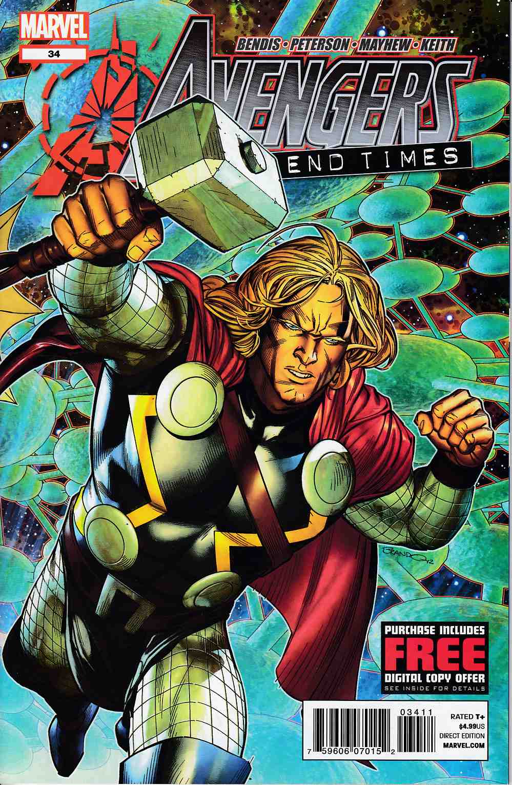 Avengers #34 Near Mint (9.4) [Marvel Comic] THUMBNAIL
