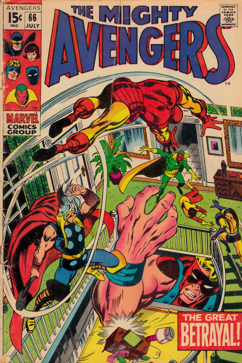 Avengers #66 Good (2.0) [Marvel Comic] THUMBNAIL