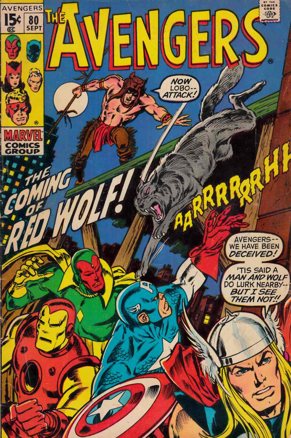 Avengers #80 Very Good Plus (4.5) [Marvel Comic] THUMBNAIL