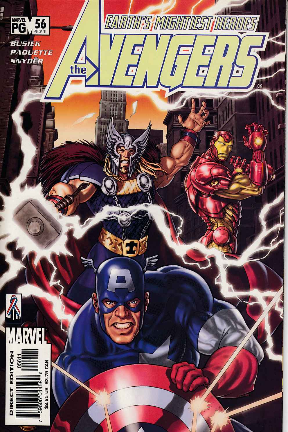 Avengers #56 Very Fine (8.0) [Marvel Comic] LARGE