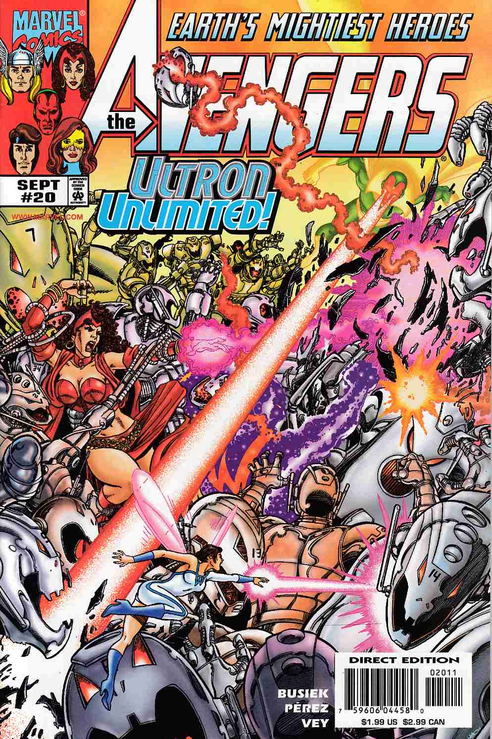 Avengers #20 Near Mint (9.4) [Marvel Comic] THUMBNAIL