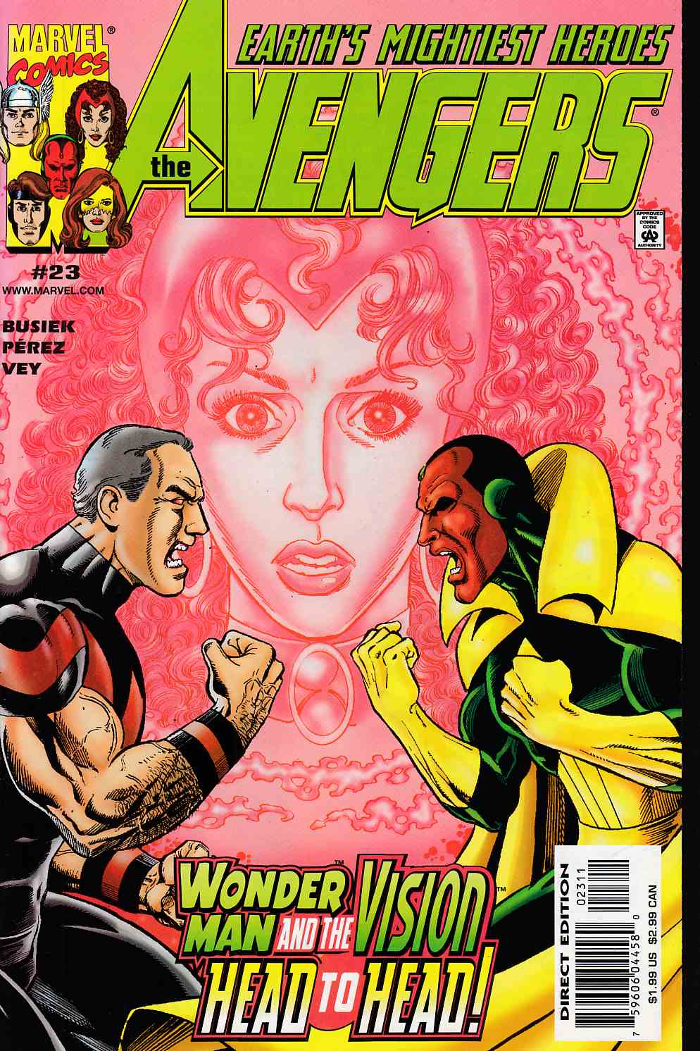 Avengers #23 Near Mint (9.4) [Marvel Comic] LARGE