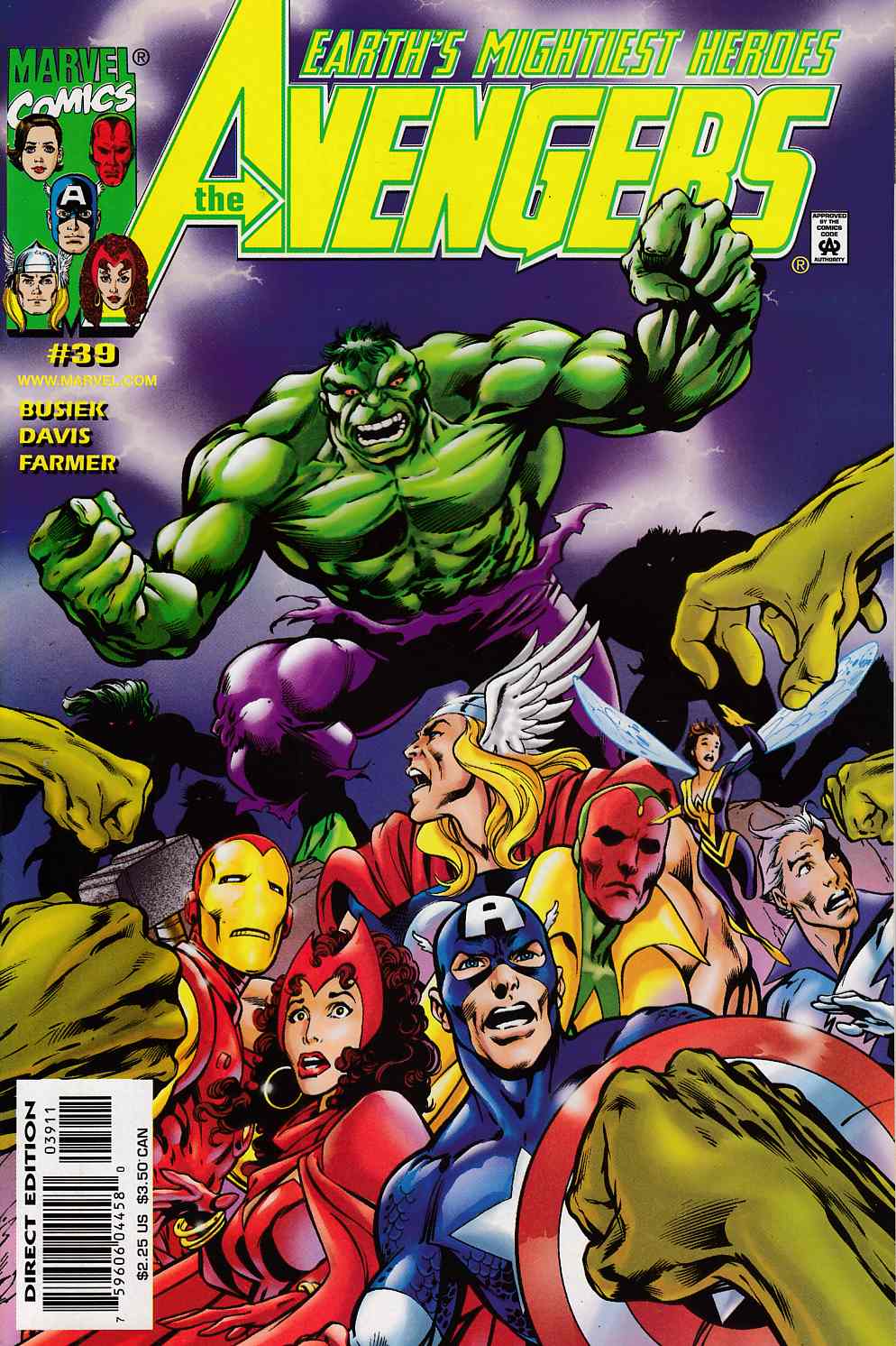 Avengers #39 Near Mint (9.4) [Marvel Comic] LARGE