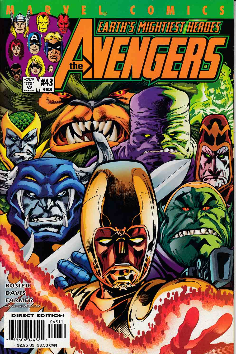 Avengers #43 Very Fine (8.0) [Marvel Comic] THUMBNAIL