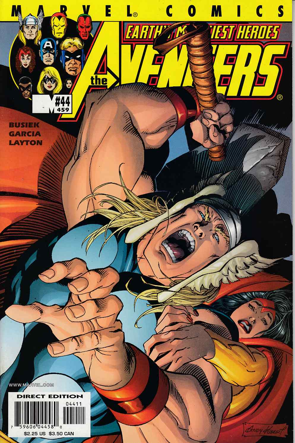Avengers #44 Very Fine (8.0) [Marvel Comic] LARGE