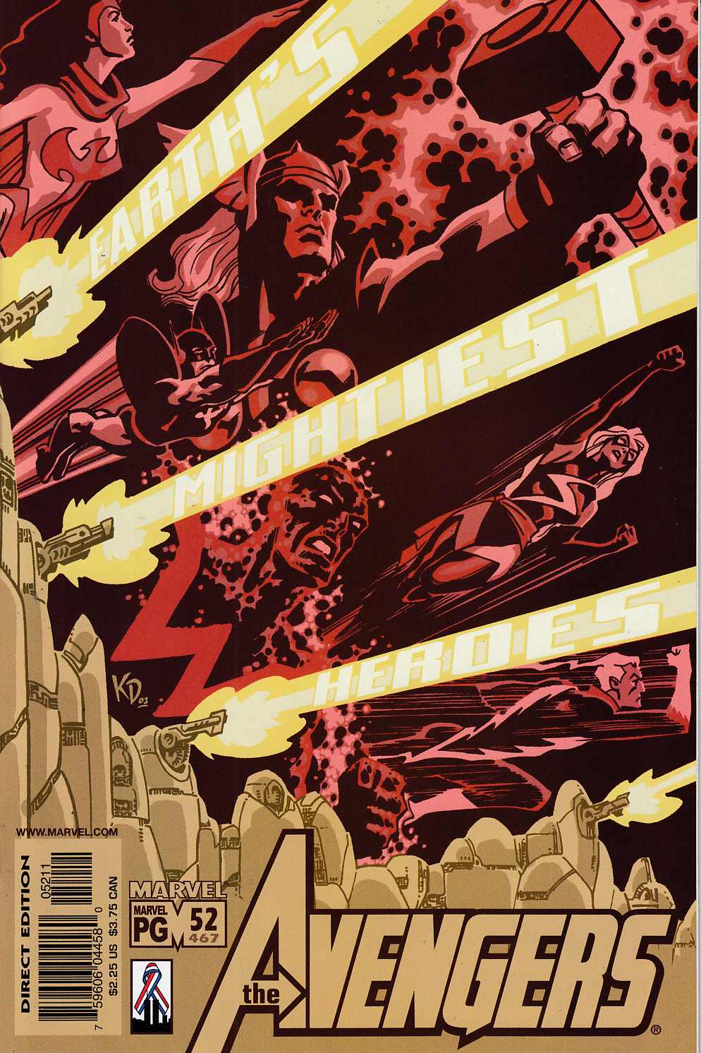 Avengers #52 Very Fine (8.0) [Marvel Comic] LARGE