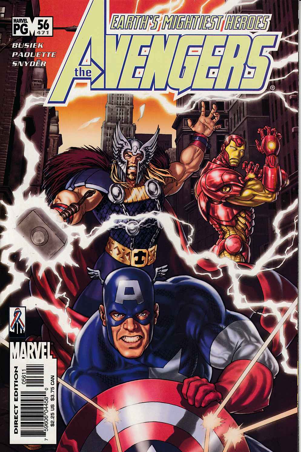 Avengers #56 Near Mint (9.4) [Marvel Comic] LARGE