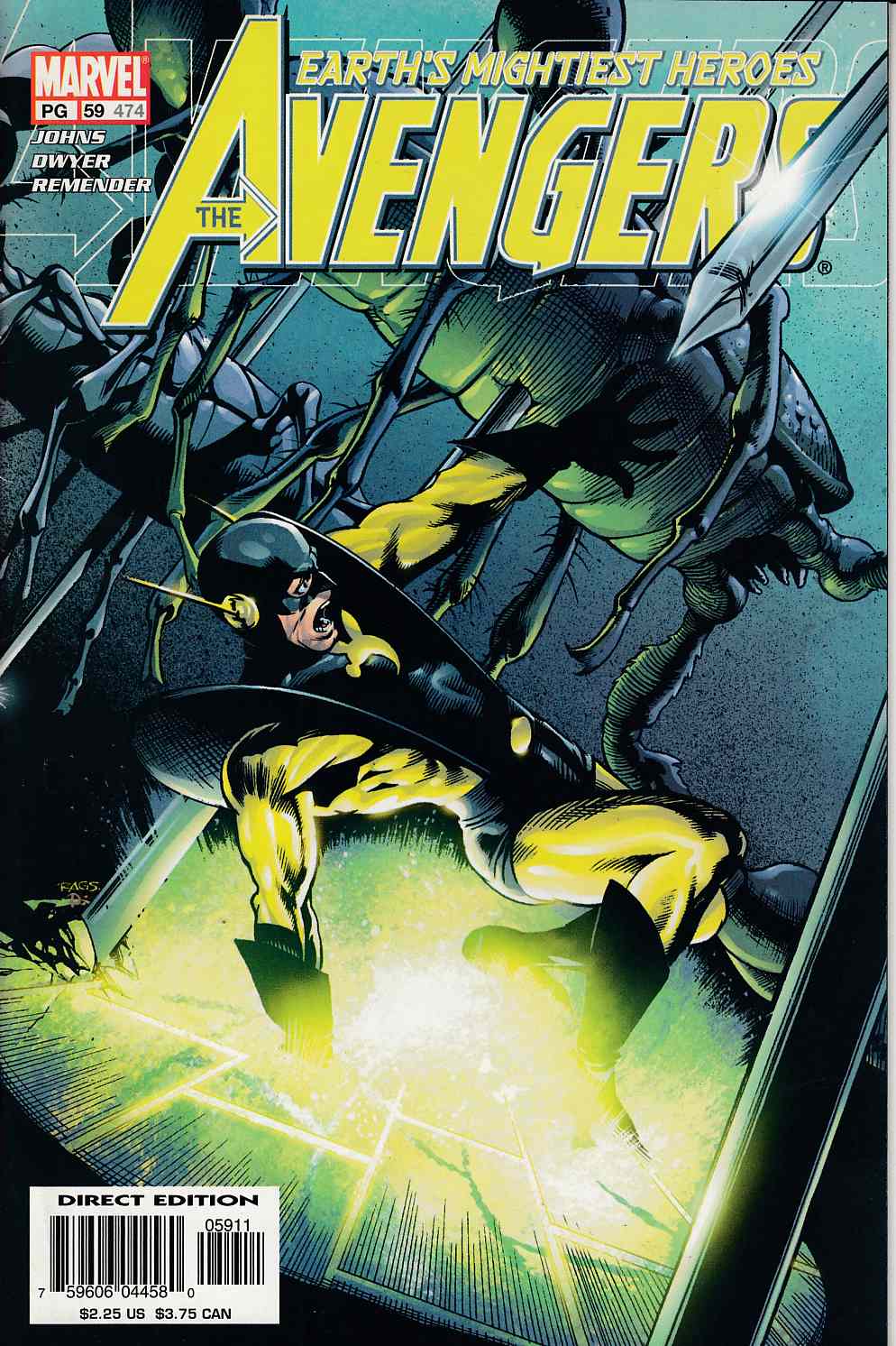 Avengers #59 Very Fine (8.0) [Marvel Comic] LARGE