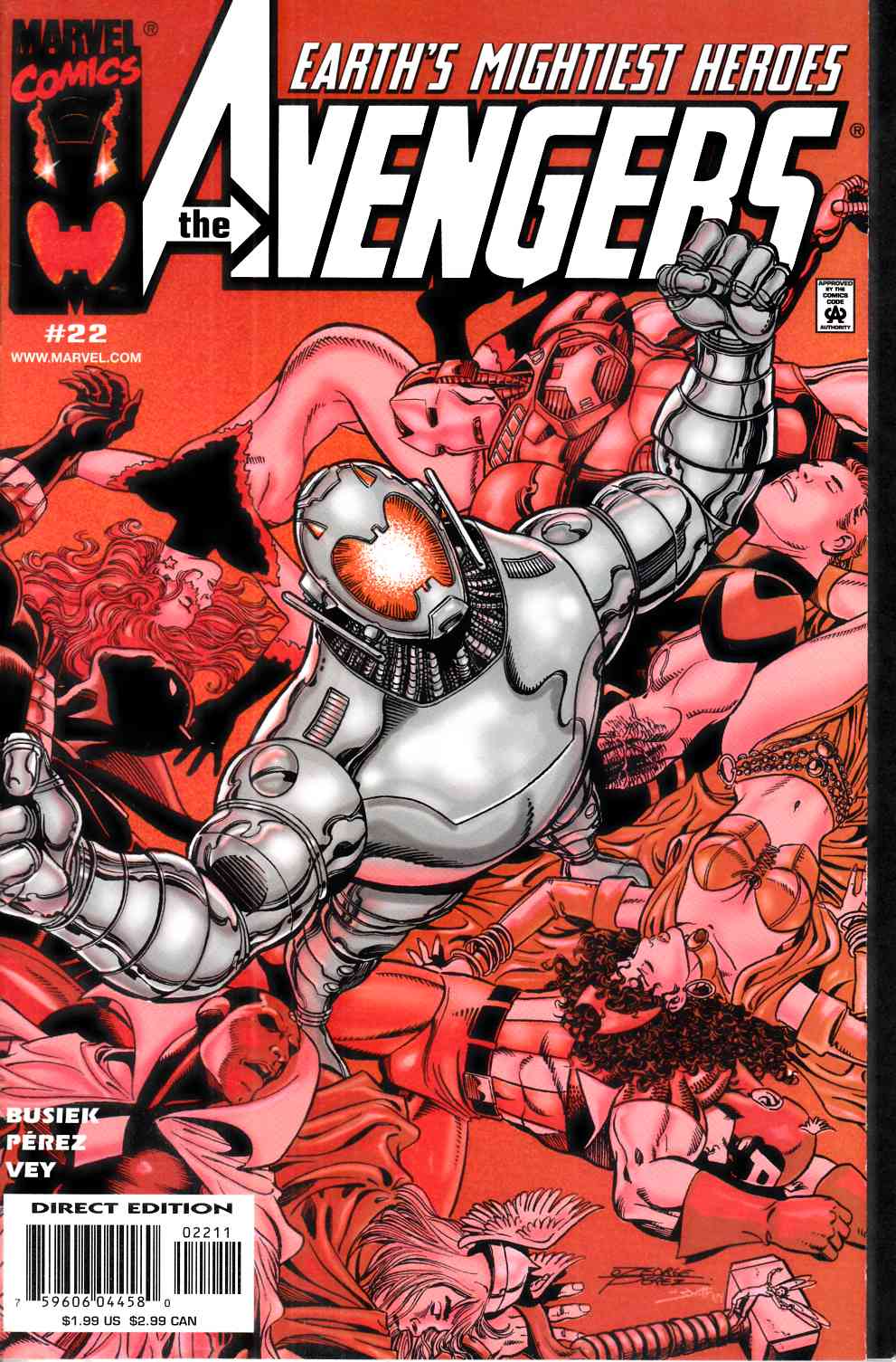 Avengers #22 Near Mint (9.4) [Marvel Comic] THUMBNAIL