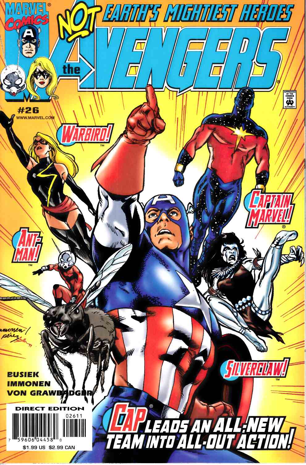 Avengers #26 Very Fine (8.0) [Marvel Comic] THUMBNAIL