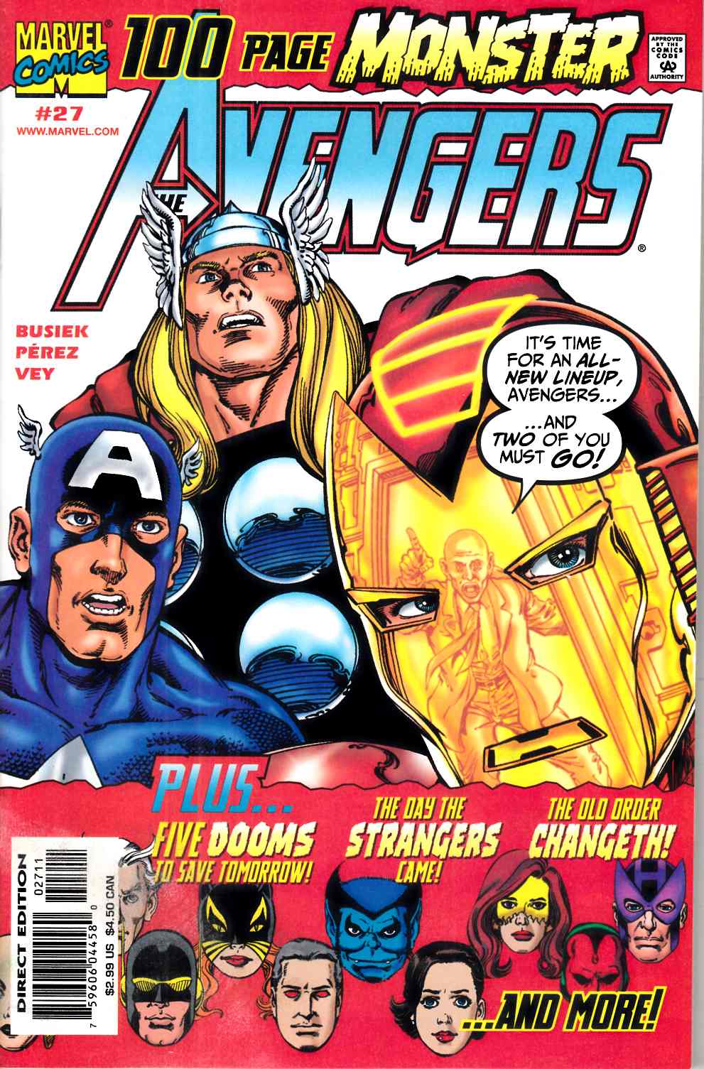 Avengers #27 Fine/Very Fine (7.0) [Marvel Comic] THUMBNAIL