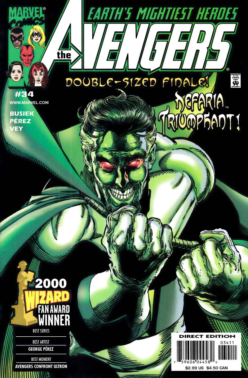 Avengers #34 Very Fine (8.0) [Marvel Comic] THUMBNAIL