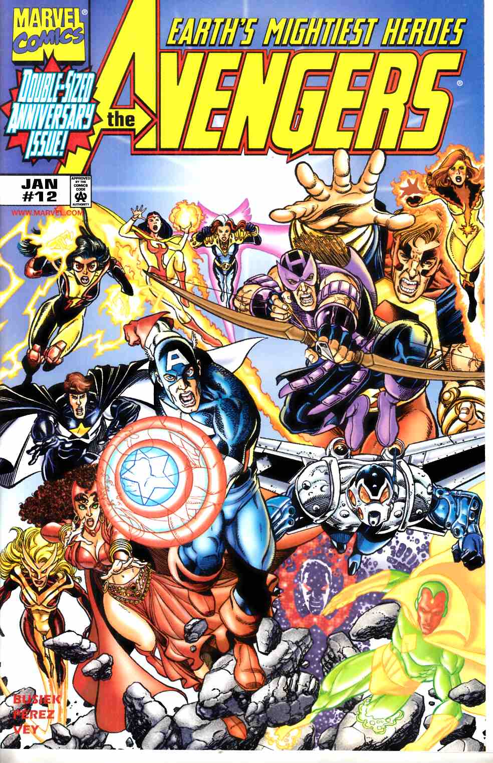 Avengers #12 DF Variant Cover Near Mint (9.4) [Marvel Comic] THUMBNAIL
