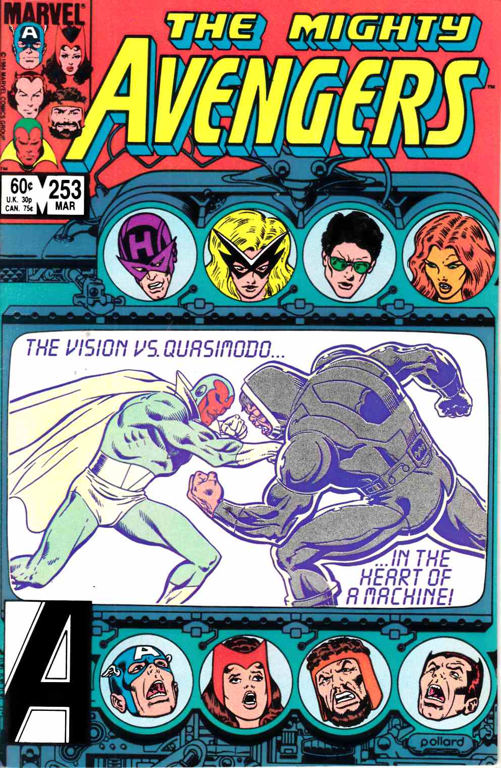 Avengers #253 Very Fine (8.0) [Marvel Comic] THUMBNAIL