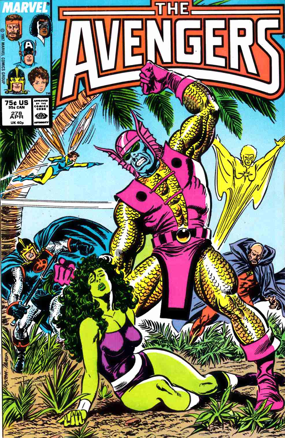Avengers #278 Very Fine (8.0) [Marvel Comic] THUMBNAIL